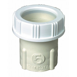 Raccord vissable PVC écrou + joint diamètre 32mm ECOUL