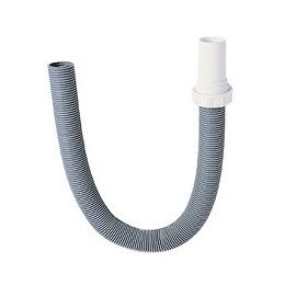 Raccord d'évacuation spiralé diamètre 32mm souple longueur 10 m ECOUL