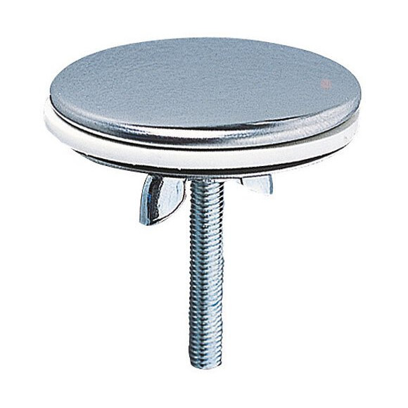 Cache-trou diamètre 43mm laiton chromé