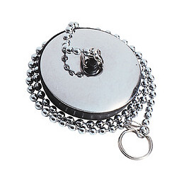 Bouchon diamètre 52 mm chaînette 300 mm.