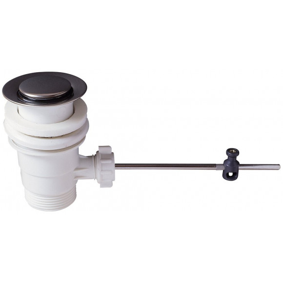 Bonde de lavabo automatique plastique sans tirette..