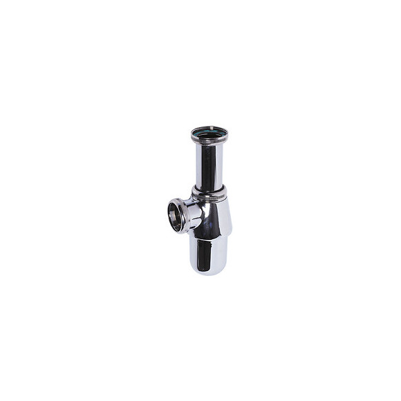 Siphon pour lavabo réglable laiton chromé