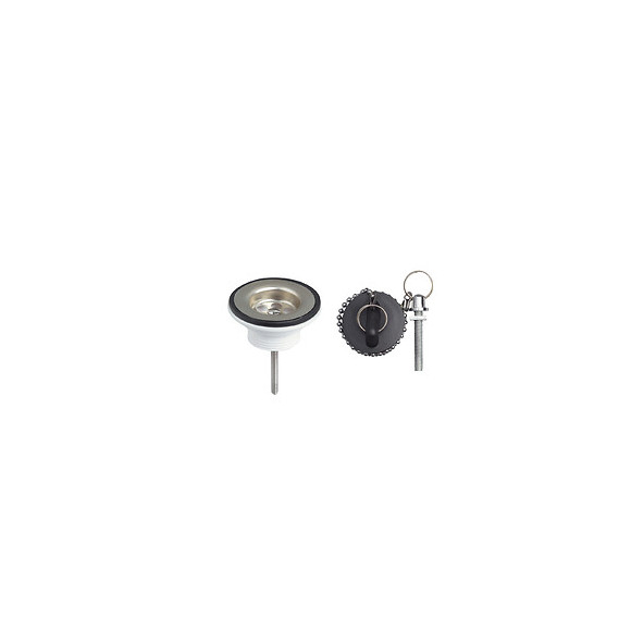 Bonde à bouchon pour lavabo ou bidet SP174 ECOUL