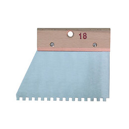 Couteau à colle à denture carrée 6X6 18cm