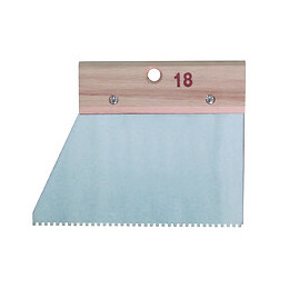 Couteau à colle à denture carré 2.5x2.5cm