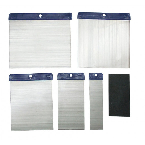 Lot de lames à enduire 5 pièces