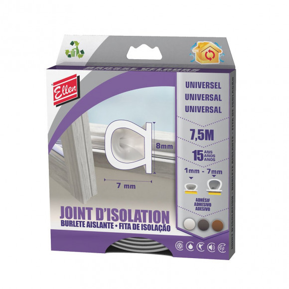 Joint universel blanc 7,5m