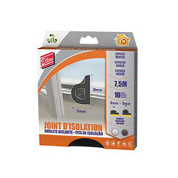 Joint adhésif 3-5mm  noir 7,5m