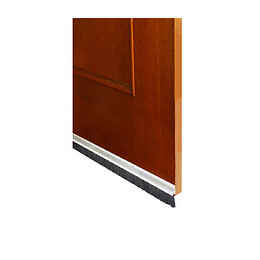 Bas de porte garage brosse 250cm