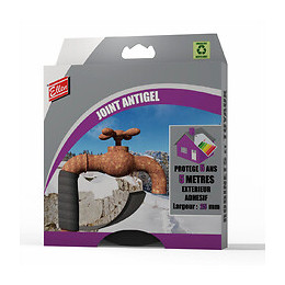 Joint mousse ext adhésif gris 5m