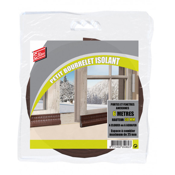 Joint bourrelet marron 6m x 25mm