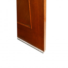 Bas de porte a visser aluminium 100 cm