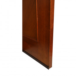 Bas de porte adhésif pvc marron 100cm