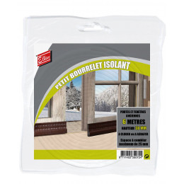 Joint bourrelet blanc 6m x 25mm