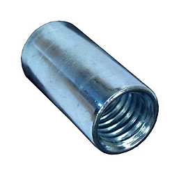 2 manchons de raccordement acier zingué 12mm