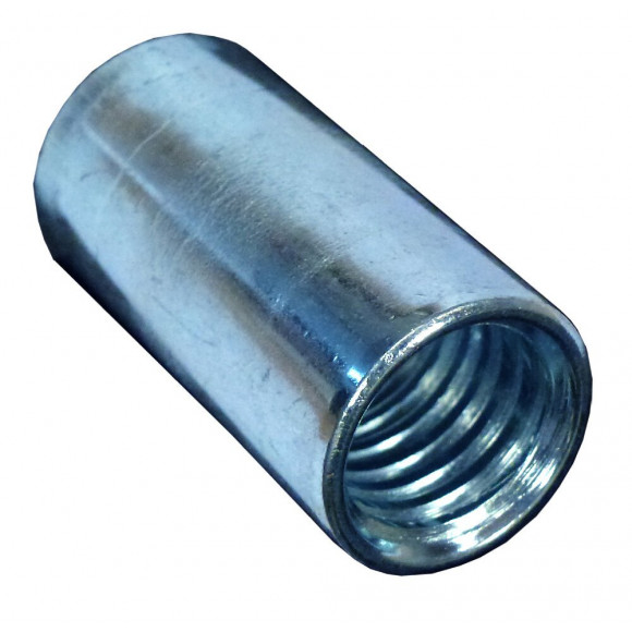 2 manchons de raccordement acier zingué 12mm