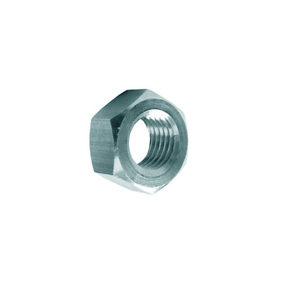 4 écrous hexagonaux acier zingué 14mm