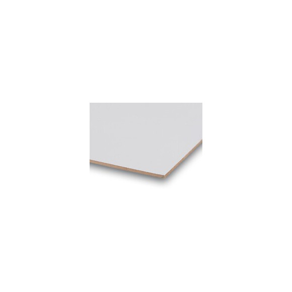 Panneau de construction HDF laqué blanc 244x122cm ep.3mm
