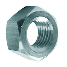 50 écrous hexagonaux acier zingué 5mm