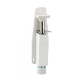 Arrêt de porte hauteur 150mm laqué blanc
