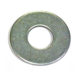 6 rondelles plates larges acier zingué 12mm