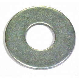 25 rondelles plates larges acier zingué 7mm