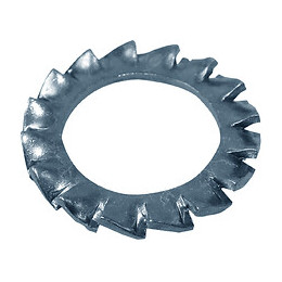 25 rondelles à entretoises acier zingué 14mm