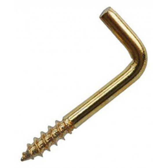 3 gonds à vis laiton 4x50mm