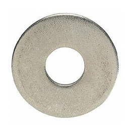 15 rondelles plates larges Inox A4 6mm