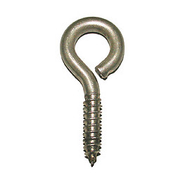 4 pitons à vis inox A2 4x30mm