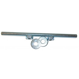 4 tiges filetées acier zingué D.8mm 200mm