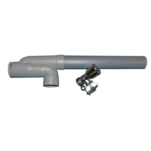 Kit siphon machine à laver + robinet autoperceur