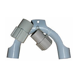 Kit crosse + 2 embouts pour tuyau de vidange