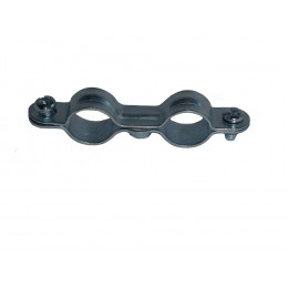 5 colliers doubles pour tubes d18mm