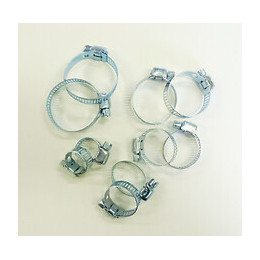 10 colliers de serrage assortis