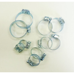 10 colliers de serrage assortis