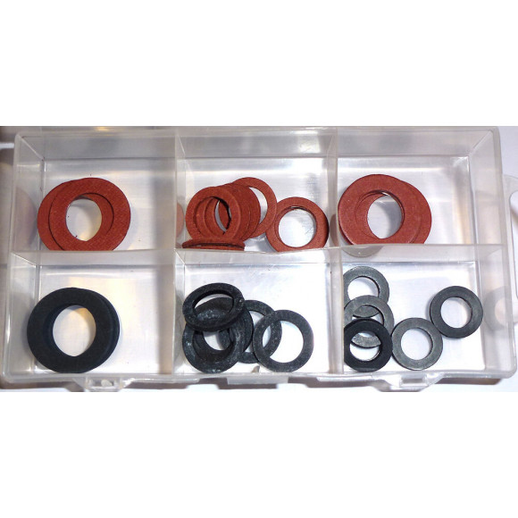 Coffret joint fibre caoutchouc