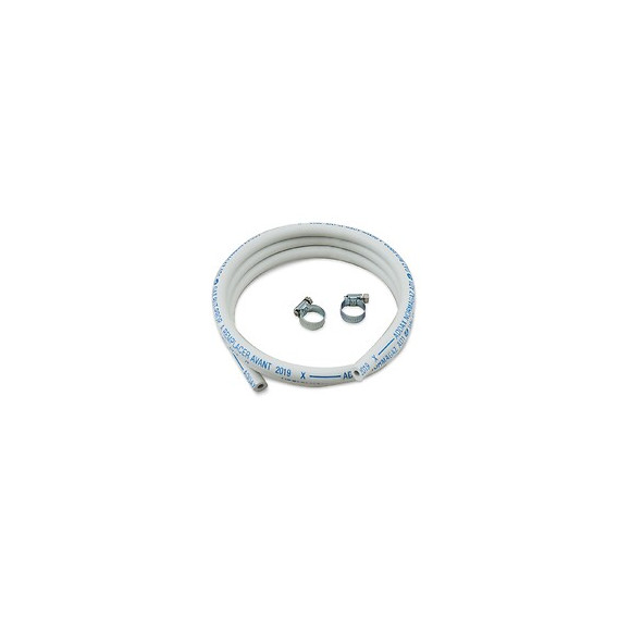 Tube butane propane 5 ans + 2 colliers de serrage 1m50 NF