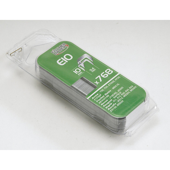 Agrafes type E 14mm inox x768