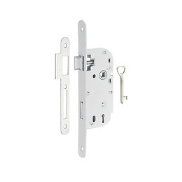 Serrure encastrée 1/2 tour réversible 1 clé