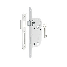 Serrure encastrée 1/2 tour réversible 1 clé