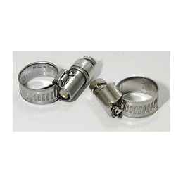 Lot de 2 colliers de serrage butane/propane