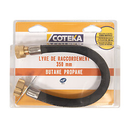 Lyre caoutchouc butane propane 35cm