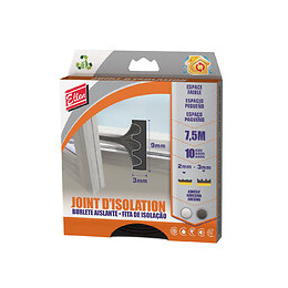 Joint adhésif 1-3mm noir 7,5m