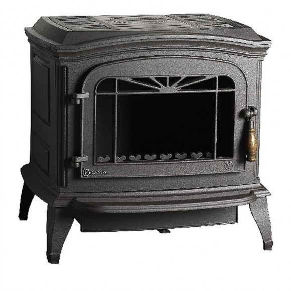 Poêle à bois en fonte 9kw INVICTA Bradford.