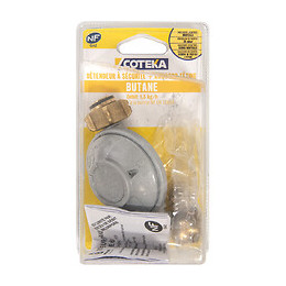 Détendeur à sécurité butane simple détente 1.3kg avec tétine