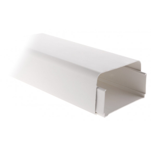 Goulotte rigide diamètre 80x60mm longueur 2 mètres