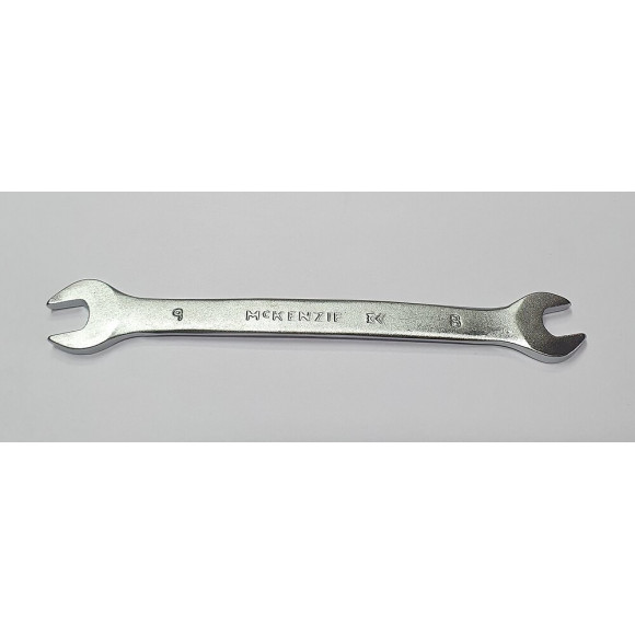 Clé plate 8X9 mm Mc KENZIE