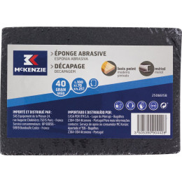 Eponge abrasive 100x70x25mm grain gros