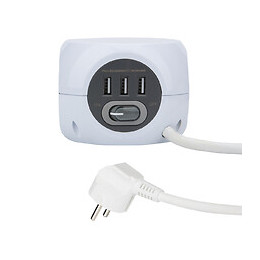 Powercube 3prises + 3USB